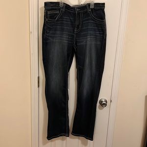 Buckle BKE Blue Jeans Tyler Straight 34x32